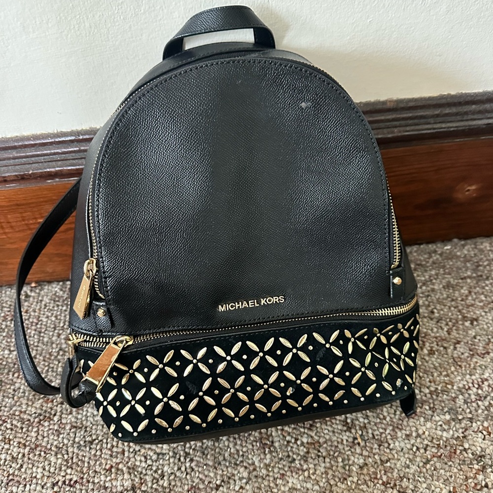 Michael kors bedazzled backpack